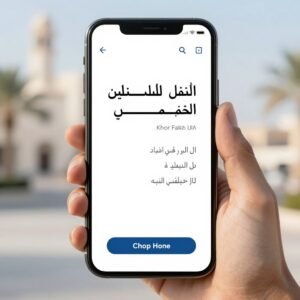 الاتصال بمندوب خور فكان