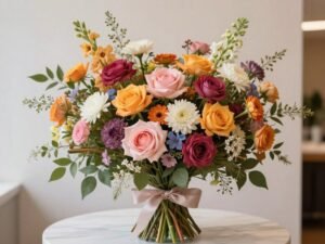 باقة زهور متنوعة للمناسبات السعيدة من خدمة توصيل زهور