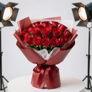 باقة ورد حمراء جميلة للمناسبات الخاصة من خدمة توصيل زهور