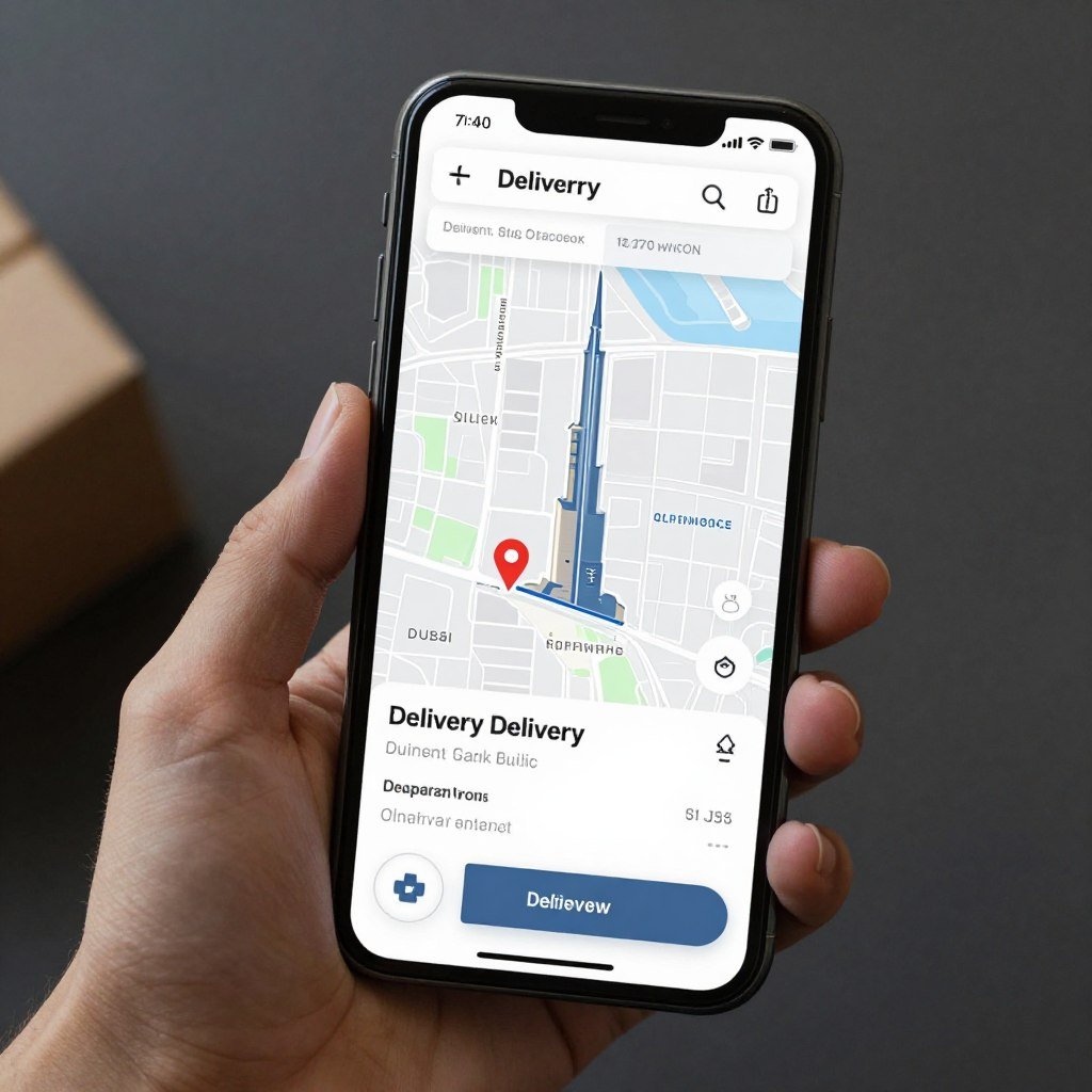 تتبع طلبات التوصيل في دبي عبر تطبيق خاص