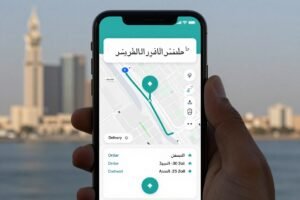 تطبيق توصيل طلبات عجمان على الهاتف المحمول
