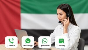 تواصل مع مندوب توصيل بالامارات