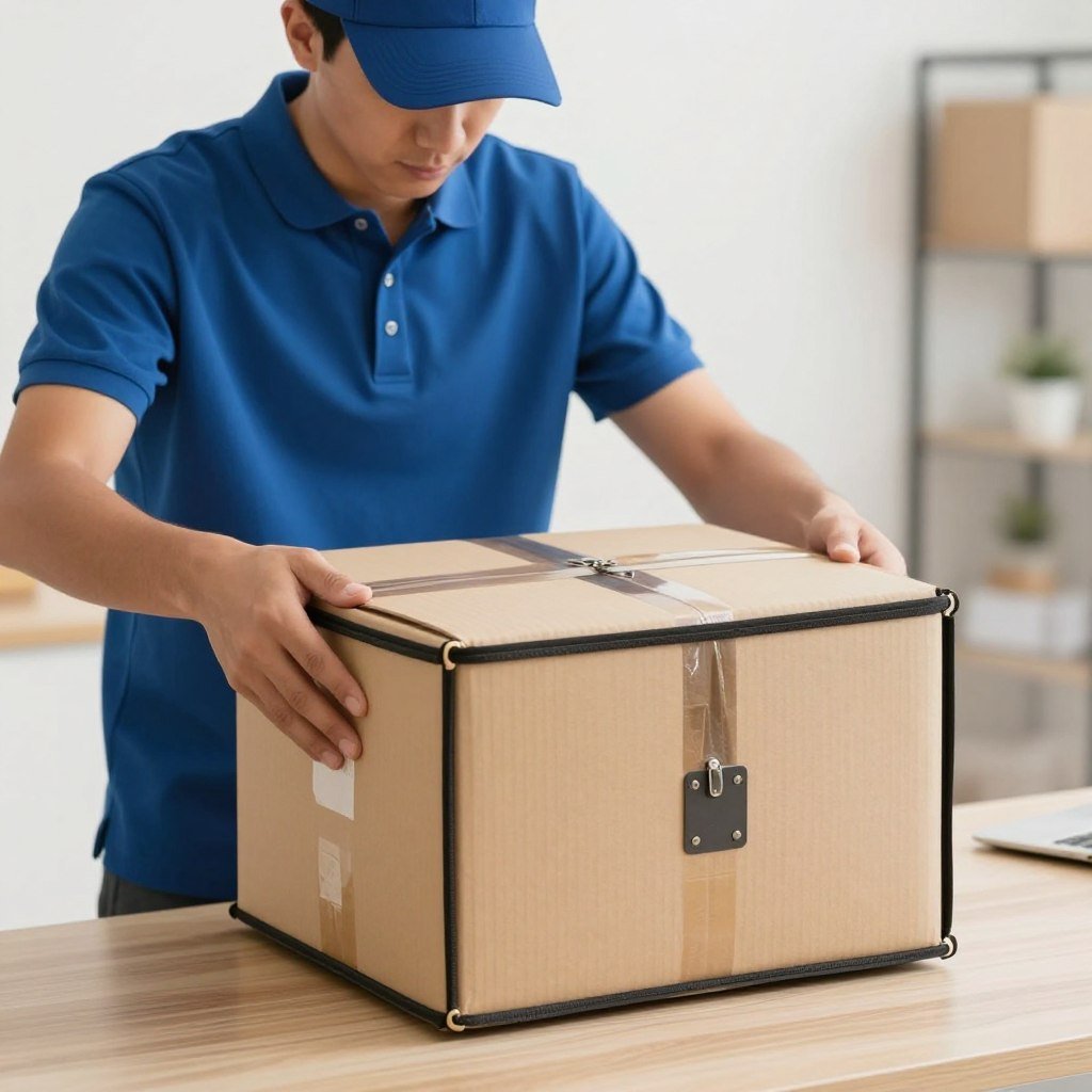 توصيل آمن للطرود في دبي مع ضمان السلامة