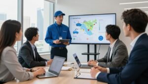 حلول التوصيل للشركات والمتاجر الإلكترونية في أبوظبي