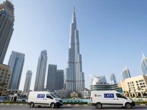 خدمات شركة الليث للتوصيل في دبي