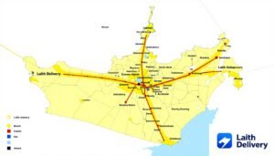 خريطة تغطية خدمة Laith Delivery في الإمارات العربية المتحدة خريطة تغطية خدمة Laith Delivery في الإمارات العربية المتحدة