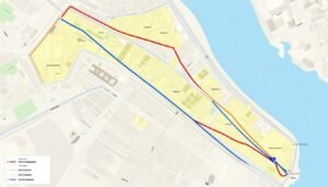 خريطة مناطق التغطية لخدمة مندوب ام القوين