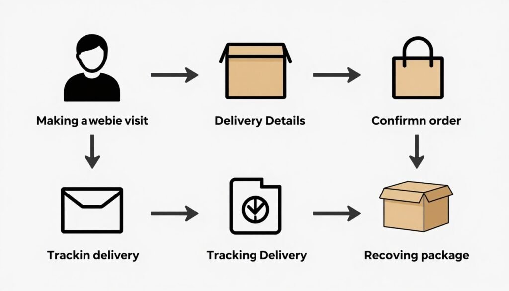 خطوات طلب خدمة توصيل طلبات أبوظبي