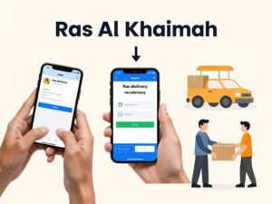 خطوات طلب خدمة توصيل موثوقة في رأس الخيمة