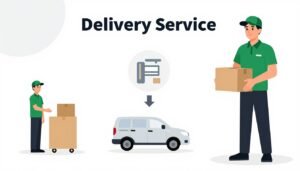 خطوات عمل خدمة مندوب توصيل محترف خطوات عمل خدمة مندوب توصيل محترف