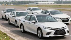 سيارات سيدان اقتصادية لخدمات توصيل واستقبال من مطار