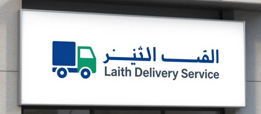 شعار خدمة Laith Delivery للتوصيل السريع في المملكة العربية السعودية