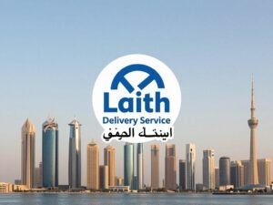 شعار لايث دليفري لخدمة توصيل طلبات عجمان