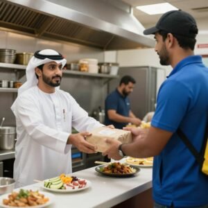 صاحب مطعم يثني على خدمات التوصيل الموثوقة في رأس الخيمة
