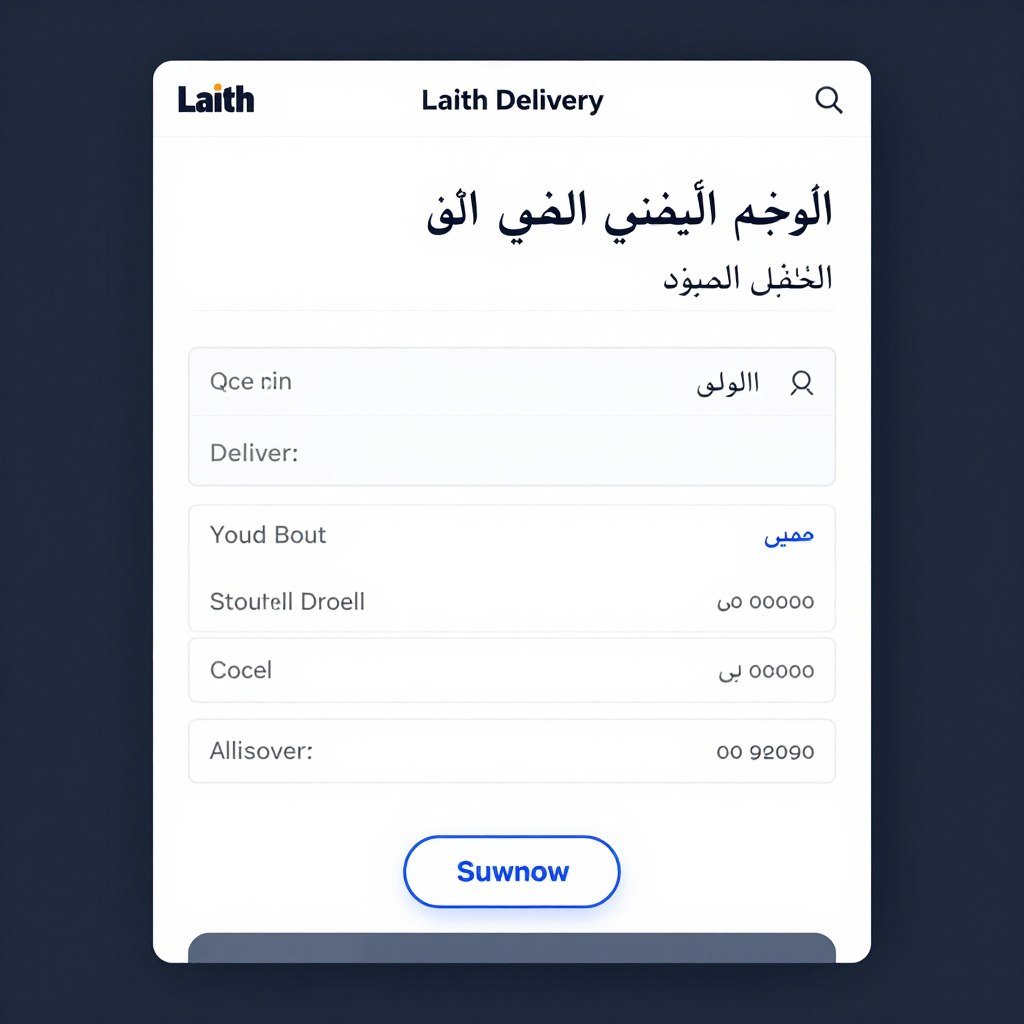 طلب خدمة توصيل طلبات الفجيرة عبر الموقع الإلكتروني