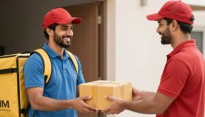 عملاء راضون عن خدمات مندوب ام القوين