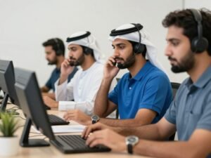 فريق خدمة العملاء لمندوب التوصيل في رأس الخيمة