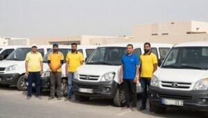 فريق مندوب ام القوين المحترف يقدم خدمات توصيل متميزة