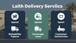 مزايا خدمة توصيل طلبات الفجيرة من لايث دليفري