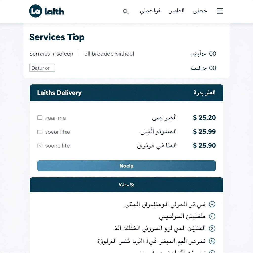 معلومات إضافية عن خدمة توصيل طلبات الفجيرة