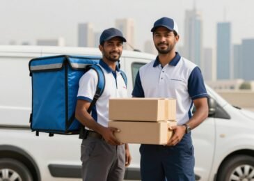 مندوب الفجيرة يقدم خدمات توصيل سريعة وآمنة