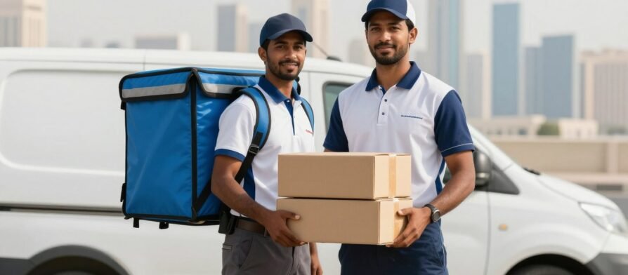 مندوب الفجيرة يقدم خدمات توصيل سريعة وآمنة