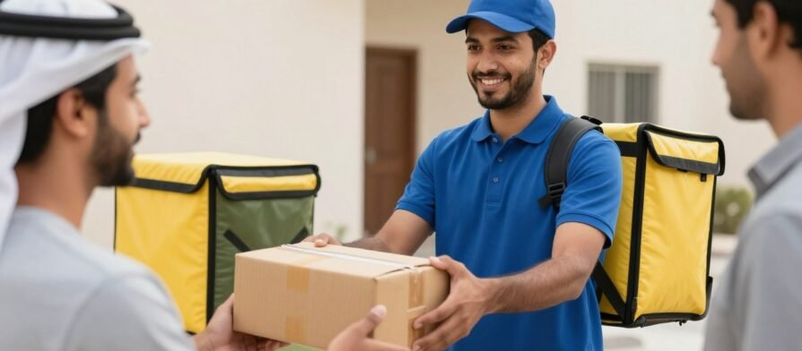 مندوب توصيل العين