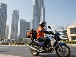 مندوب توصيل فوري في دبي