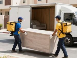 مندوب توصيل فوري للأثاث والمفروشات