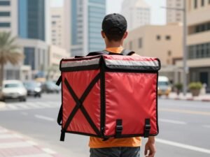 مندوب توصيل فوري للطعام والوجبات