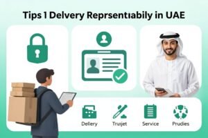 نصائح للتحقق من مصداقية مندوب توصيل بالامارات