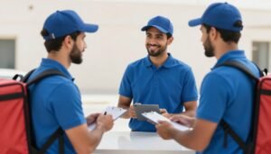 نصائح للتعامل مع مندوب توصيل العين