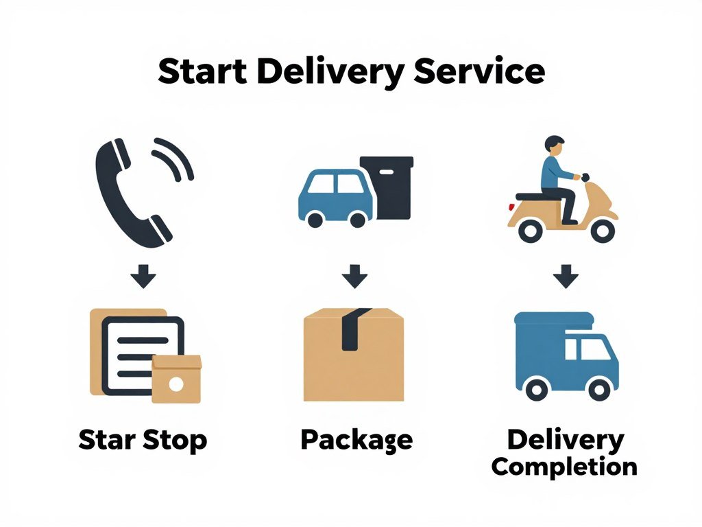 Easy steps to start using Laith Delivery company UAE services