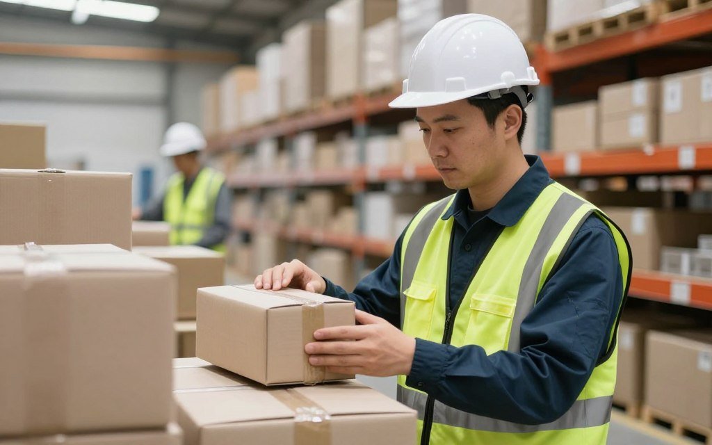 Quality control and package handling at Laith Delivery
