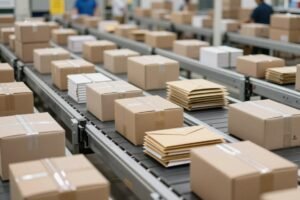 أنواع مختلفة من الطرود والشحنات التي نقوم بتوصيلها