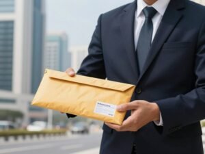 توصيل المستندات والطرود المهمة