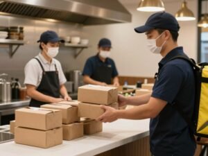 توصيل طلبات المتاجر والمطاعم في الإمارات