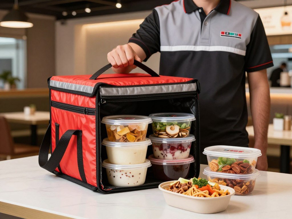 توصيل طلبات المطاعم والمتاجر في الإمارات