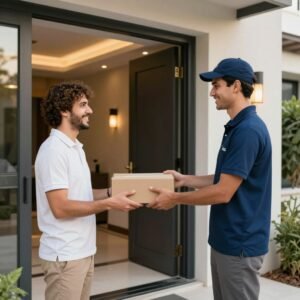 توصيل طلبات للمنازل في الإمارات