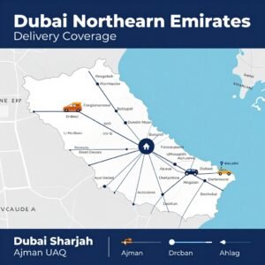 خدمات التوصيل في دبي والمناطق الشمالية