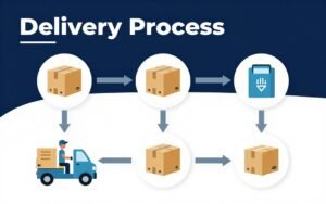 خدمات توصيل الطلبات - عملية التوصيل الاحترافية خدمات توصيل الطلبات - عملية التوصيل الاحترافية