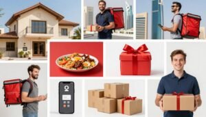 خدمات توصيل طلبات متنوعة من لايث ديليفري