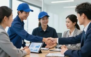 خدمات توصيل للشركات والمطاعم في أبوظبي