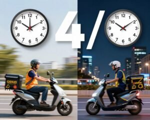 خدمة توصيل على مدار الساعة في أبوظبي