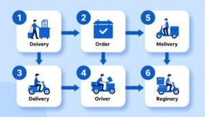 خطوات طلب خدمة التوصيل في رأس الخيمة خطوات طلب خدمة التوصيل في رأس الخيمة