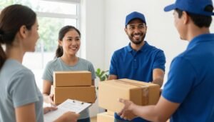 عملاء راضون عن خدمات شركة الليث للتوصيل