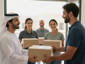 عملاء راضون عن خدمة الليث للتوصيل عملاء راضون عن خدمة الليث للتوصيل