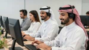 فريق خدمة العملاء جاهز للرد على استفساراتكم