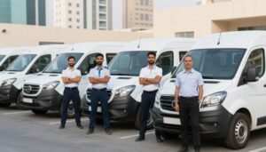 فريق عمل محترف من شركة لايث للتوصيل