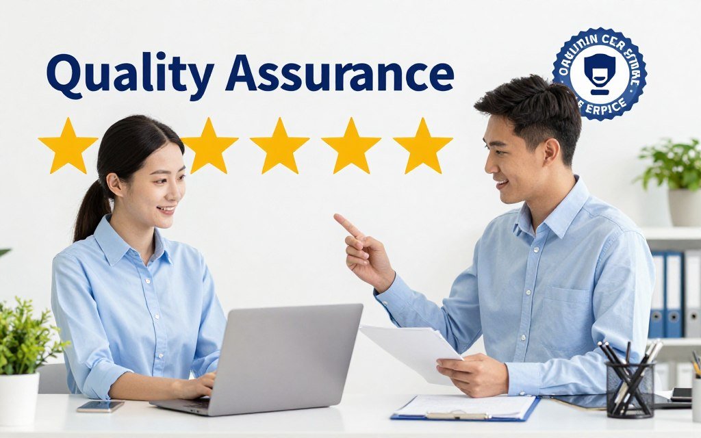 معايير الجودة في التوصيل